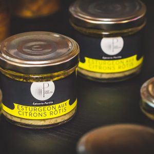 Tartinable d’Esturgeon Aux Citrons Rôtis