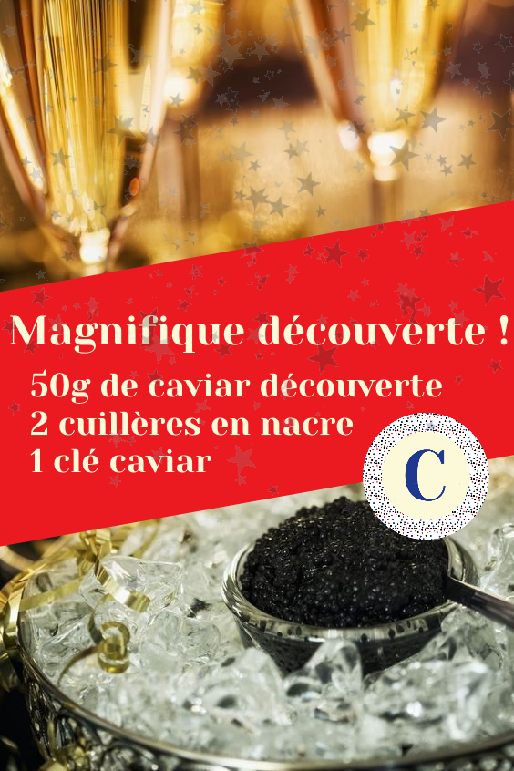 Offre caviar Saint-Valentin 2021